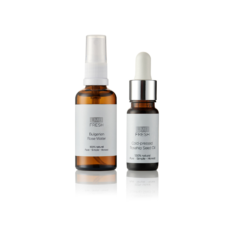 Fresh Rosehip Seed Oil & Rose Water Duo